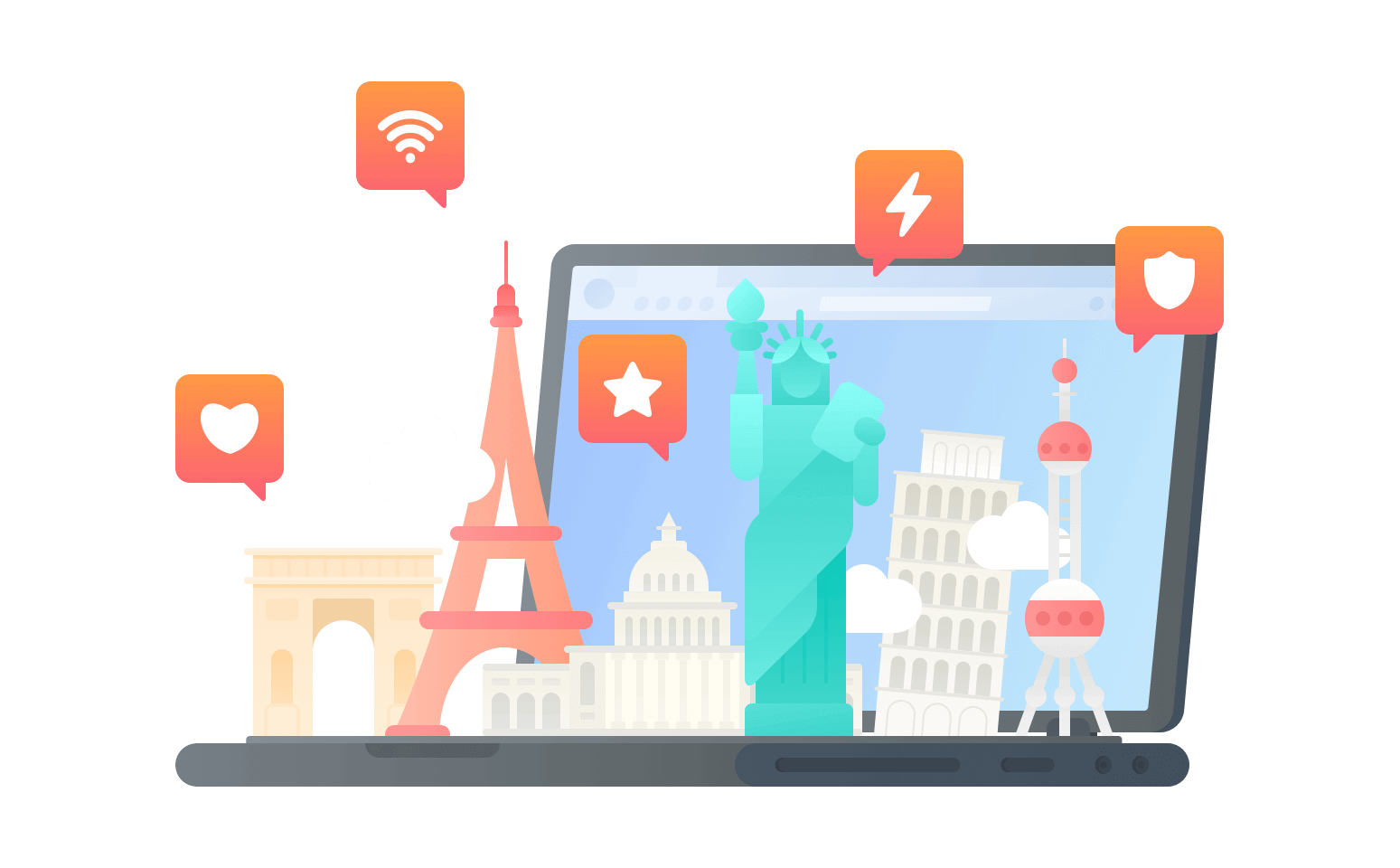 在图瓦卢连接到中国的软件 - 大陆VPN